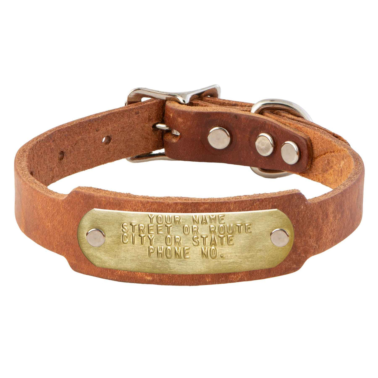 Leather Single Ply Beagle Collar - Huntsmart