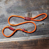 Orange Rope Leads With Slip Loop