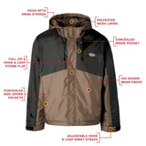 Nite Lite Elite 420 Denier Briar Proof Uninsulated Full Zip Jacket