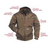 Nite Lite Pro Hooded Briar Proof Brush Jacket