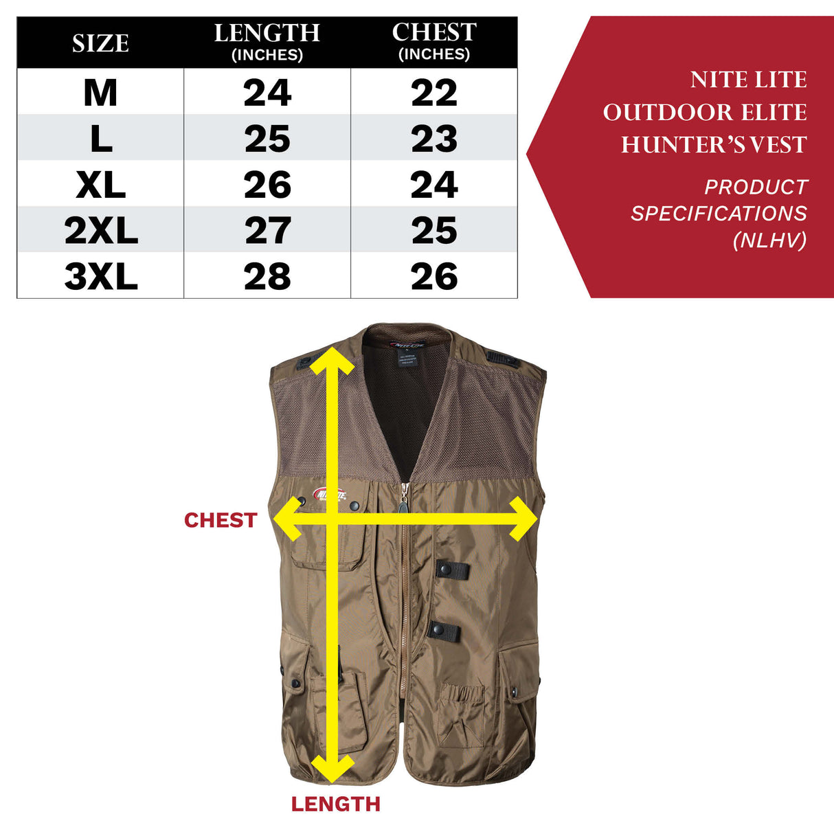 Nite Lite Outdoor Gear Elite Hunters Vest