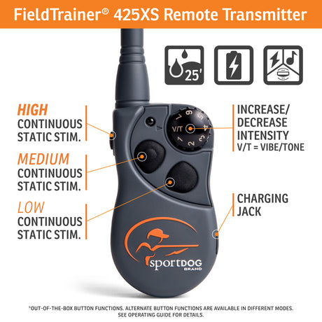 SportDOG Stubborn Field Trainer SD-425XS - Huntsmart