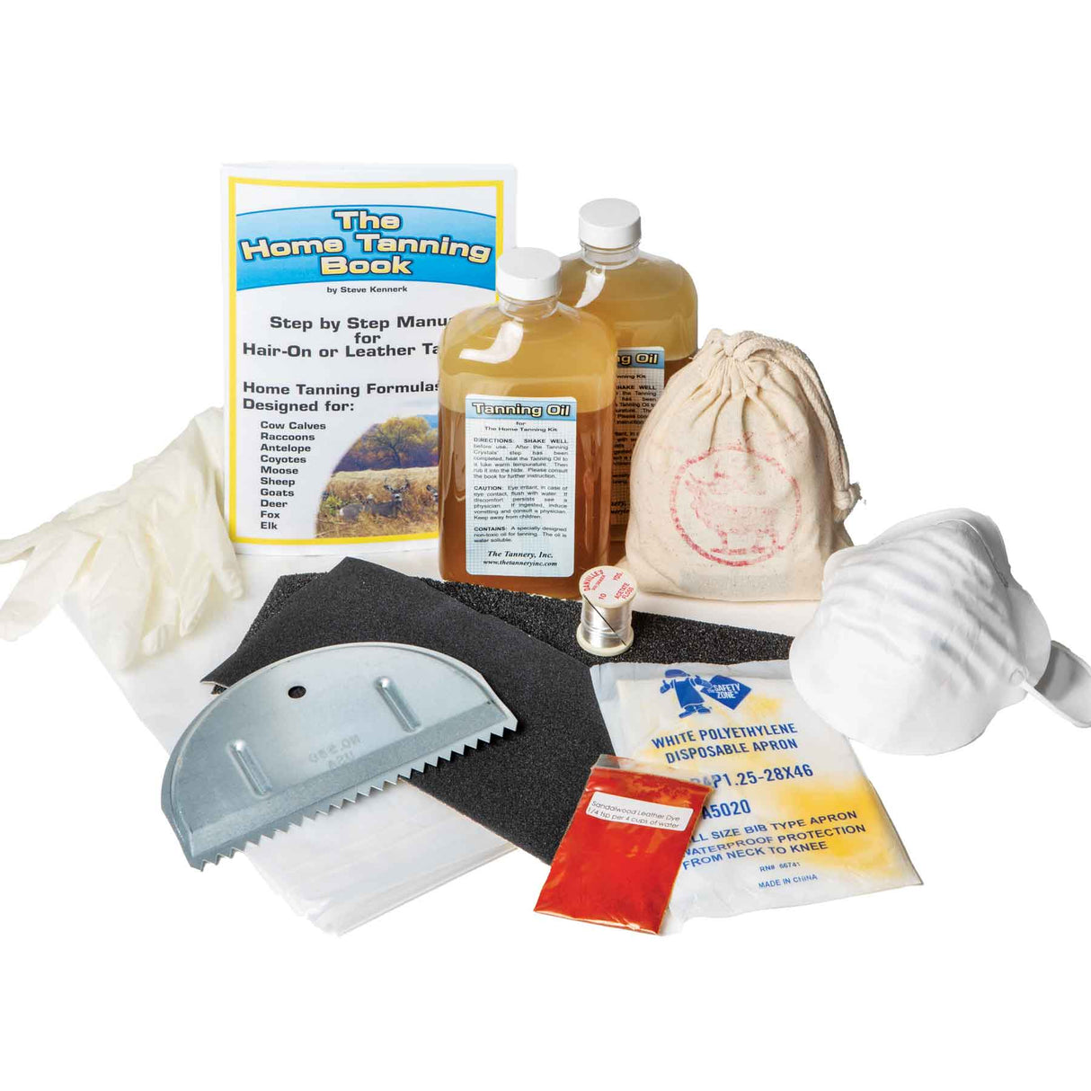 Complete Home Hide Tanning Kit