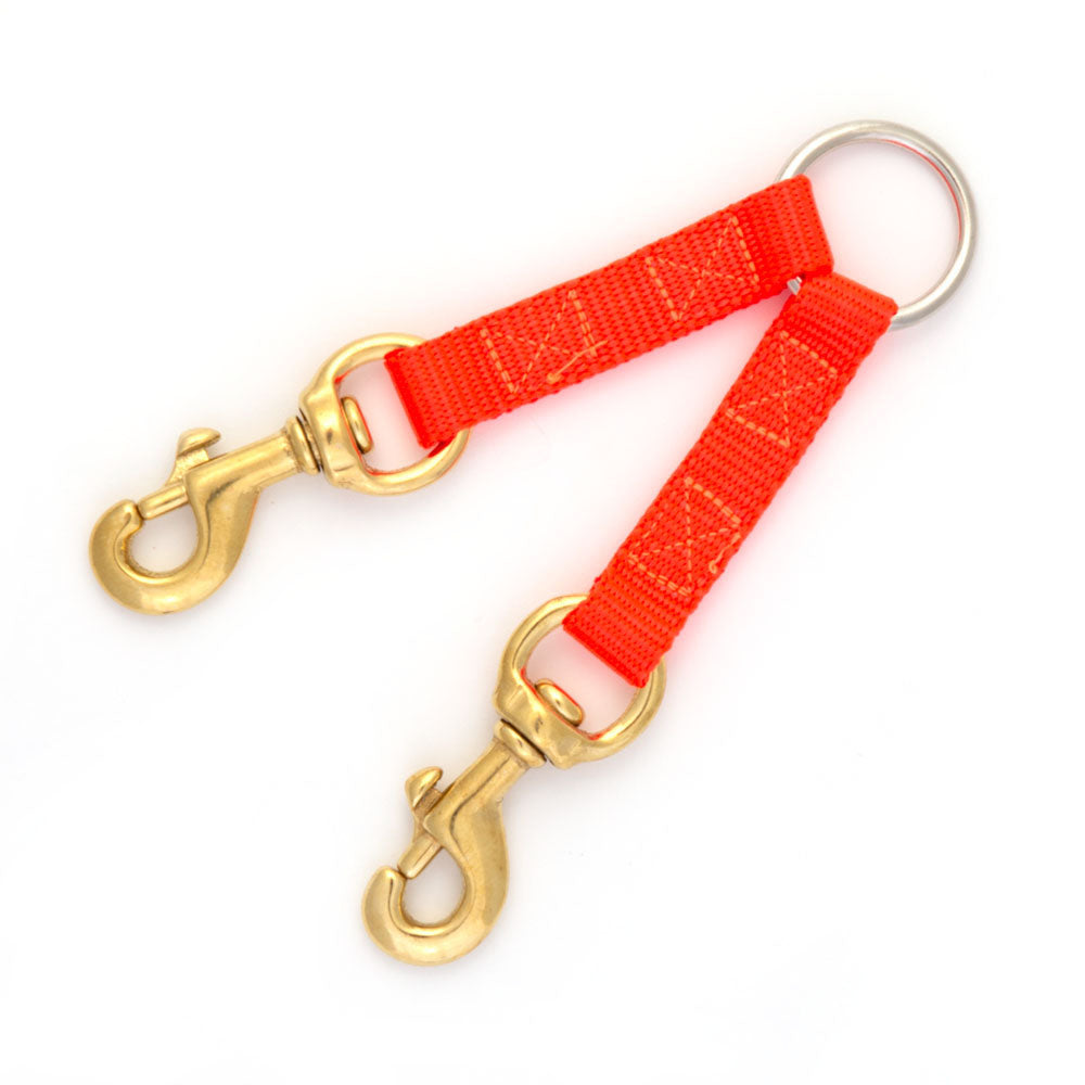 Nite Lite Two Dog Nylon Coupler - Huntsmart