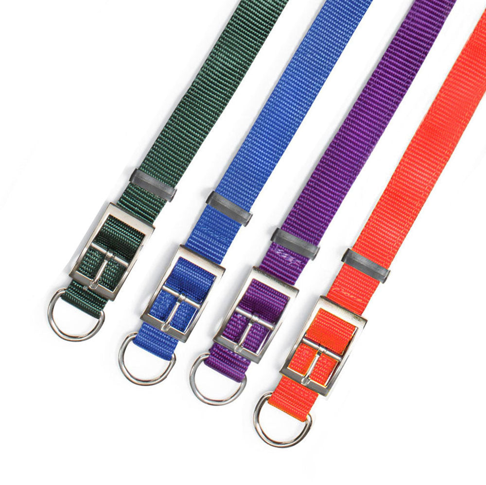 Nite Lite Double Ply Nylon 3/4" D-Ring in Front Dog Collar - Huntsmart