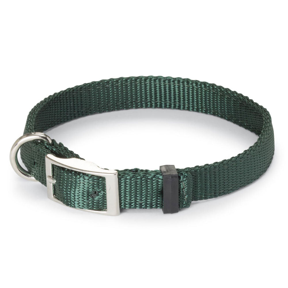 Nite Lite Double Ply Nylon 3/4" D-Ring in Front Dog Collar - Huntsmart