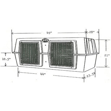 Easy Loader Dog Box for Large Trucks - Huntsmart