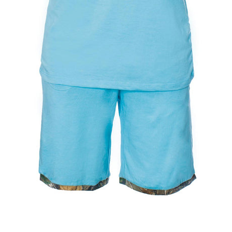 Blue Sleep Shorts - Huntsmart